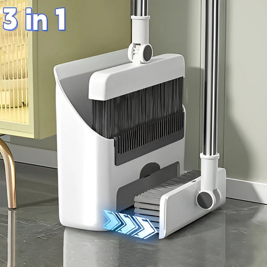 QuickSweep Long Handle Broom Set